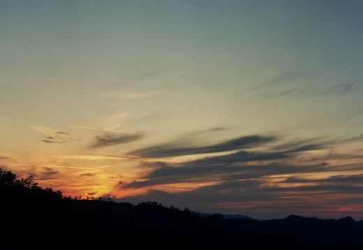 Sunset from Wizard's Backbone